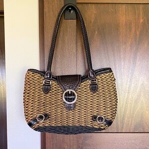 Brighton Basket Weave Purse